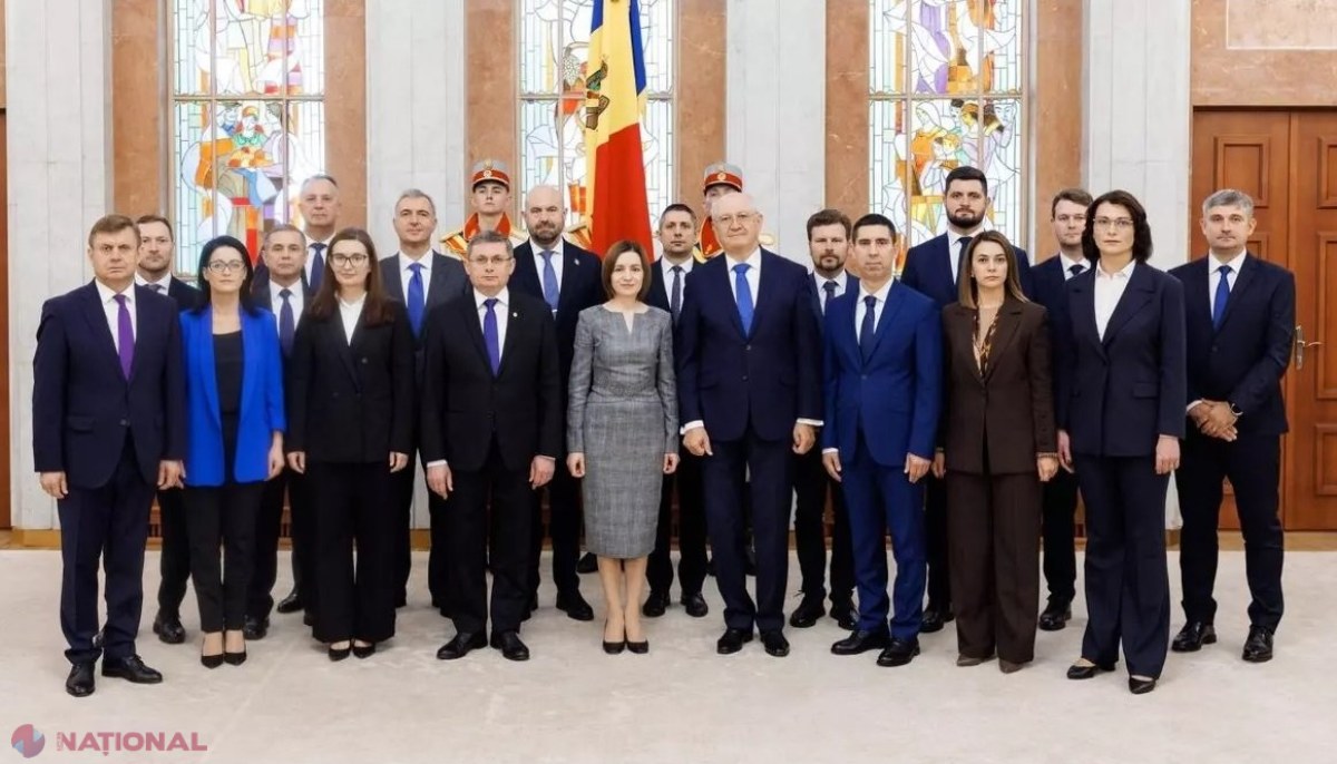 Alexandru Munteanu și echipa sa de miniștri, oficiali investiți pentru a conduce Moldova spre integrarea europeană!