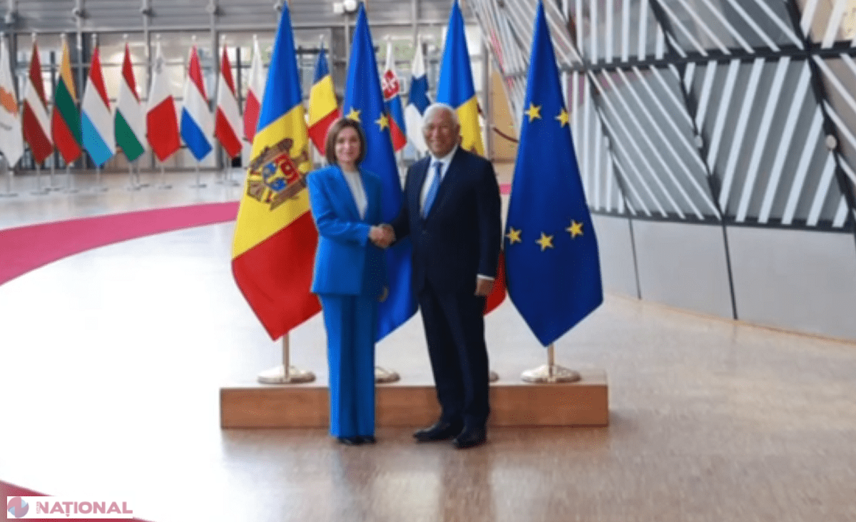 Maia Sandu s-a întâlnit cu Antonio Costa pentru a avansa integrarea Republicii Moldova în UE