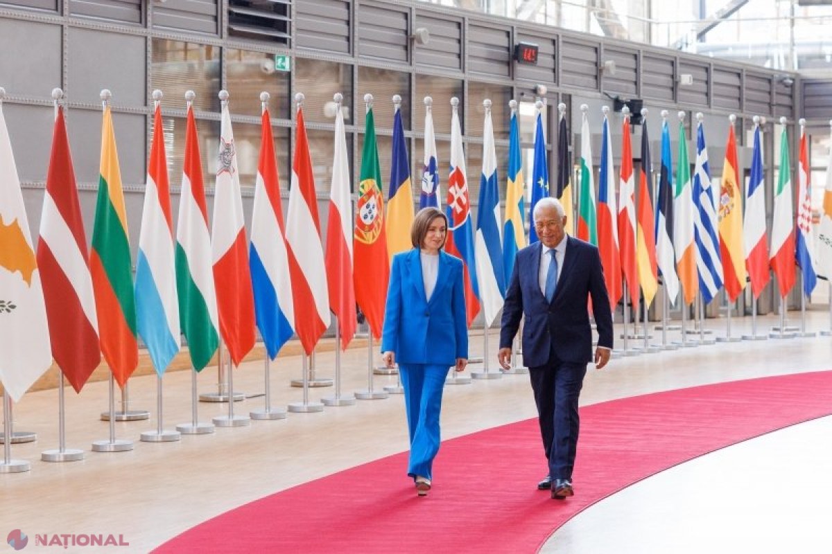Maia Sandu subliniază progresul Moldovei în drumul spre aderarea la Uniunea Europeană, la Bruxelles