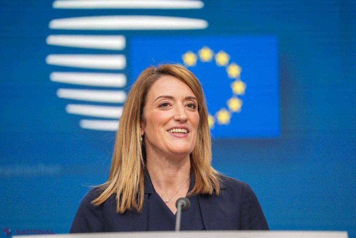 Roberta Metsola vizitează Chișinău pentru a susține parcursul european al Moldovei în cadrul Parlamentului