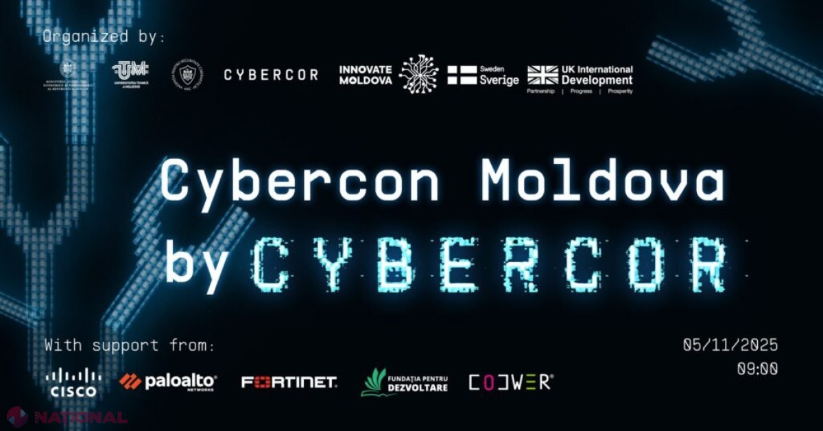 CyberCon Moldova 2025: Securitatea cibernetică prin acțiune și educație națională în Republica Moldova
