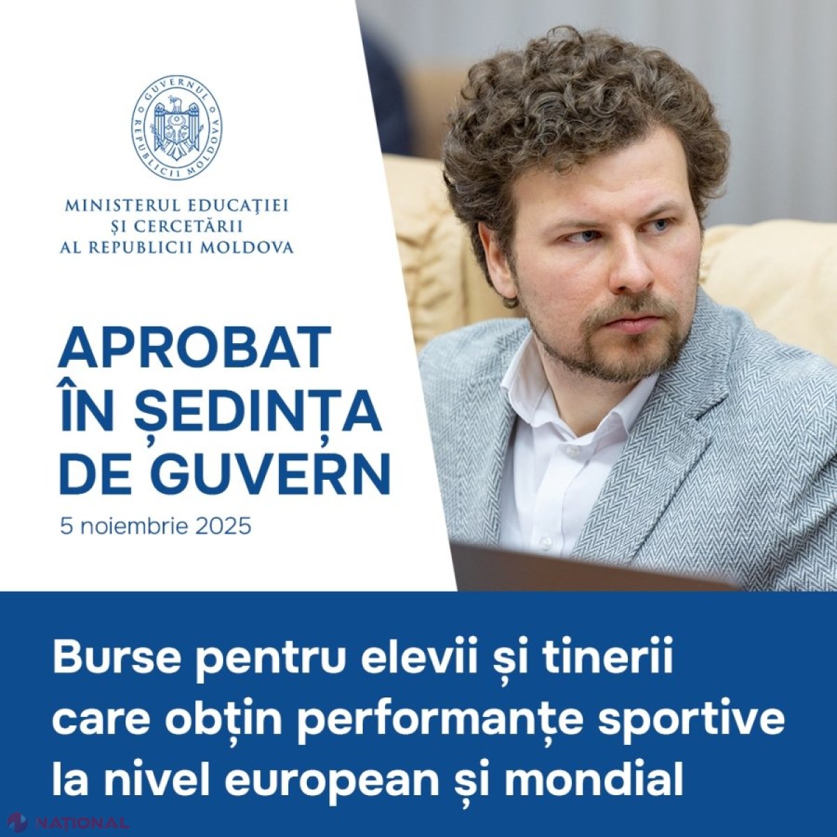 Guvernul susține tinerii sportivi prin extinderea programului de burse internaționale