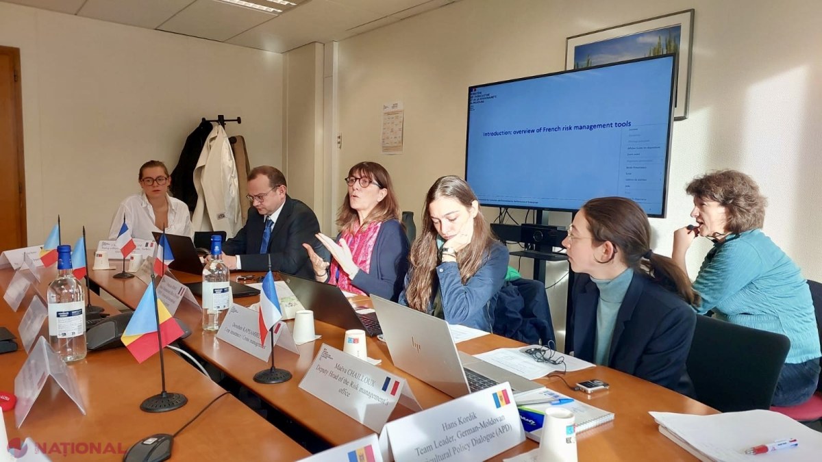 Moldova învață din expertiza Franței pentru a îmbunătăți gestionarea riscurilor agricole