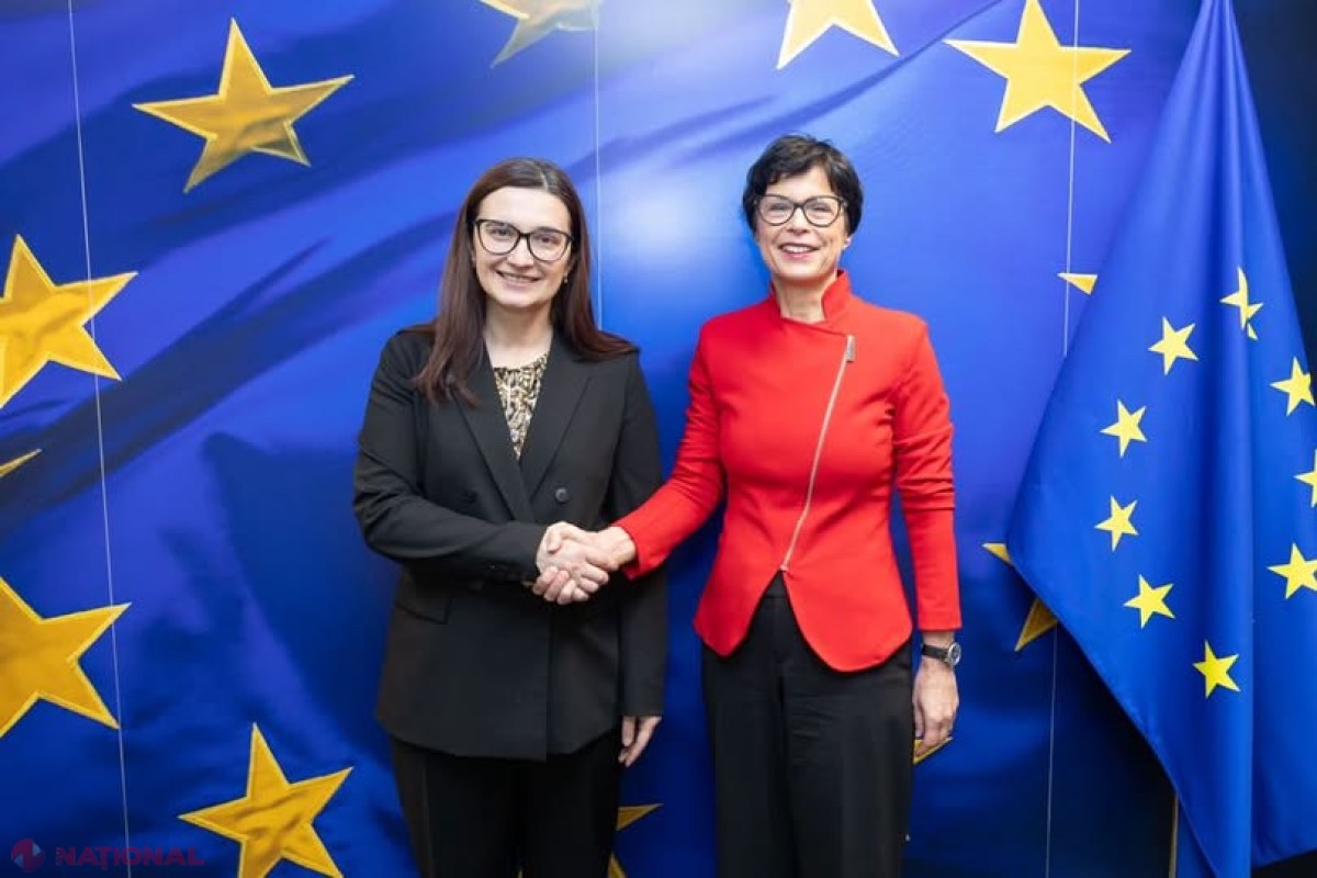 Cristina Gherasimov și Marta Kos discută progresele Moldovei pe drumul către UE, la Bruxelles