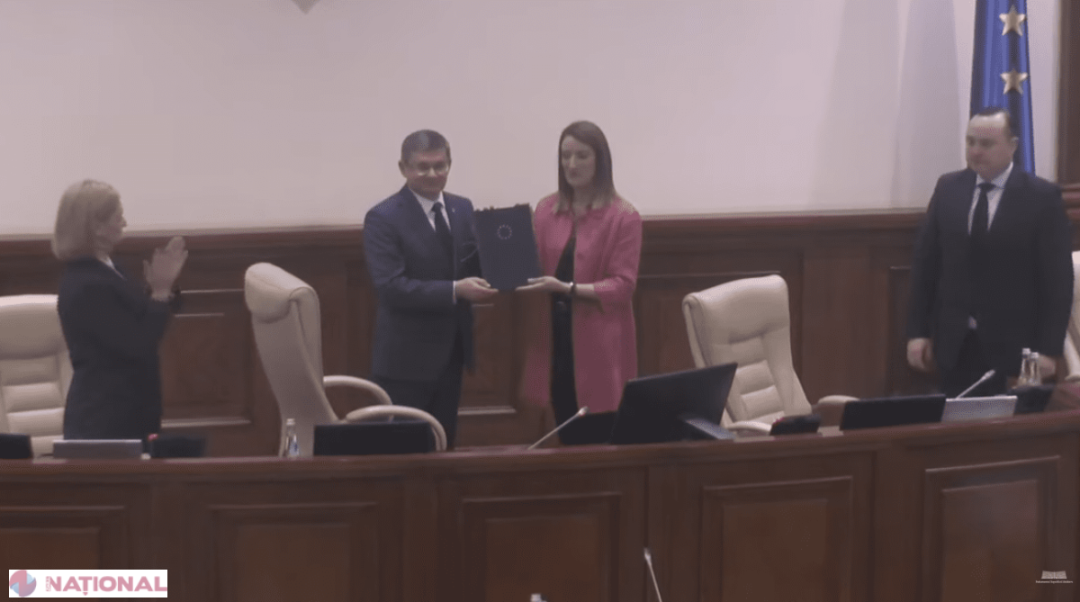 Roberta Metsola marchează prezența UE în Moldova cu inaugurarea Biroului Parlamentului European la Chișinău