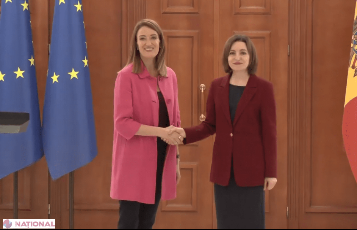 Moldova e pregătită pentru Europa: Roberta Metsola îndeamnă UE să acționeze decisiv