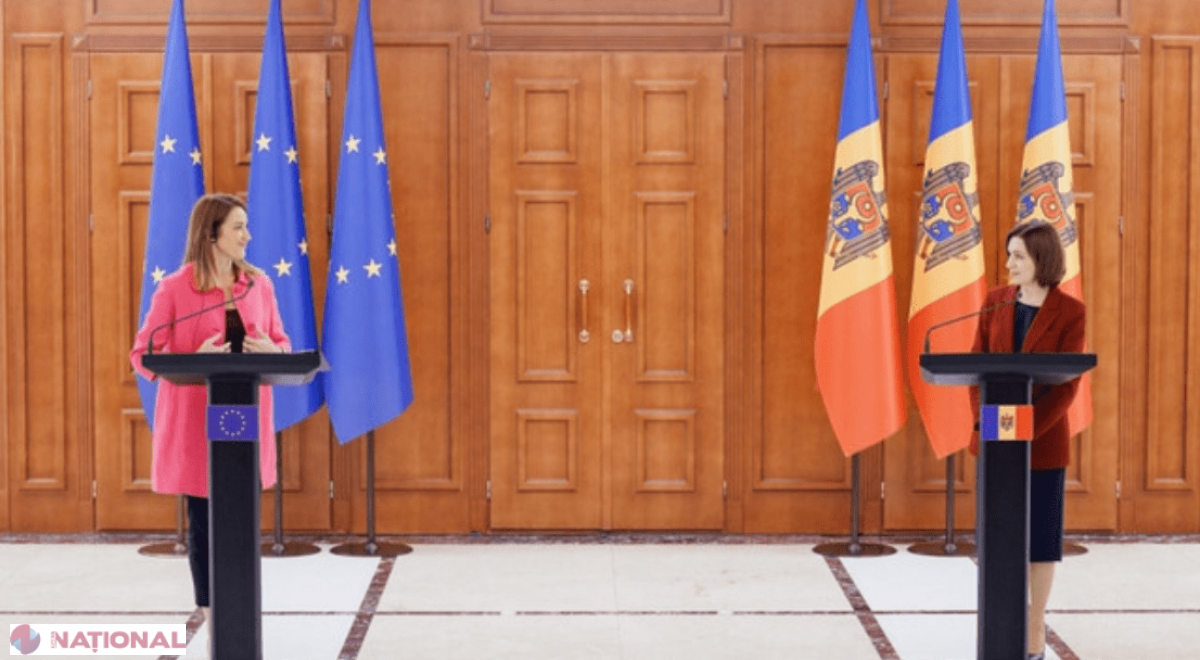 Maia Sandu și Roberta Metsola fac apel la unitate pentru viitorul european al Moldovei