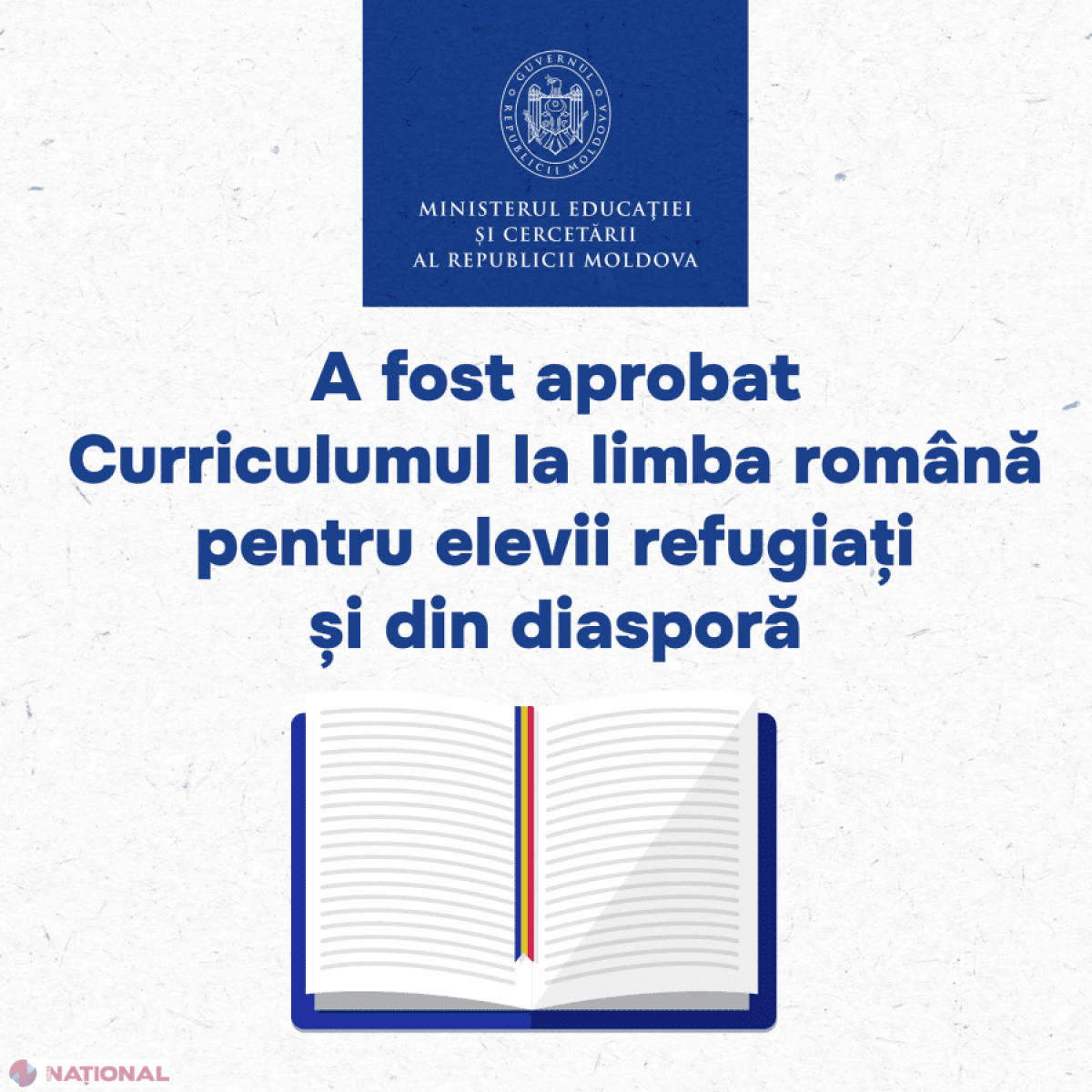 Ministerul Educației dă undă verde noului curriculum de limba română pentru elevii refugiați și repatriați din Republica Moldova