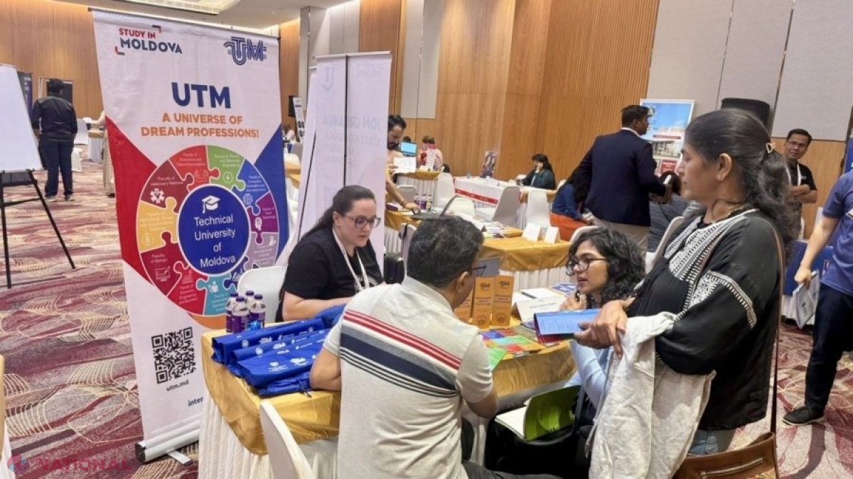 Universitățile moldovenești își promovează programele de studiu la târgul educațional din Bengaluru, India