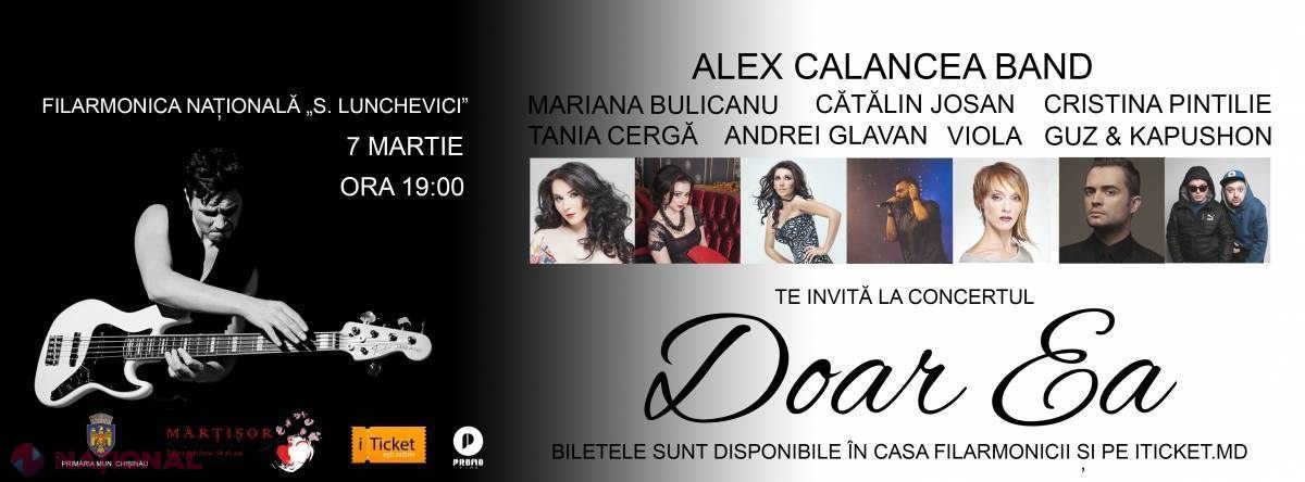 Cei mai RENUMIȚI artiști din R. Moldova vor EVOLUA într-un concert, dedicat femeilor
