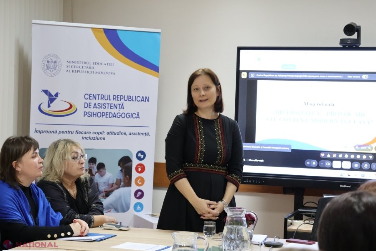 Incluziunea educațională a copiilor cu dizabilități, analizată la masa rotundă despre diversitate în educație