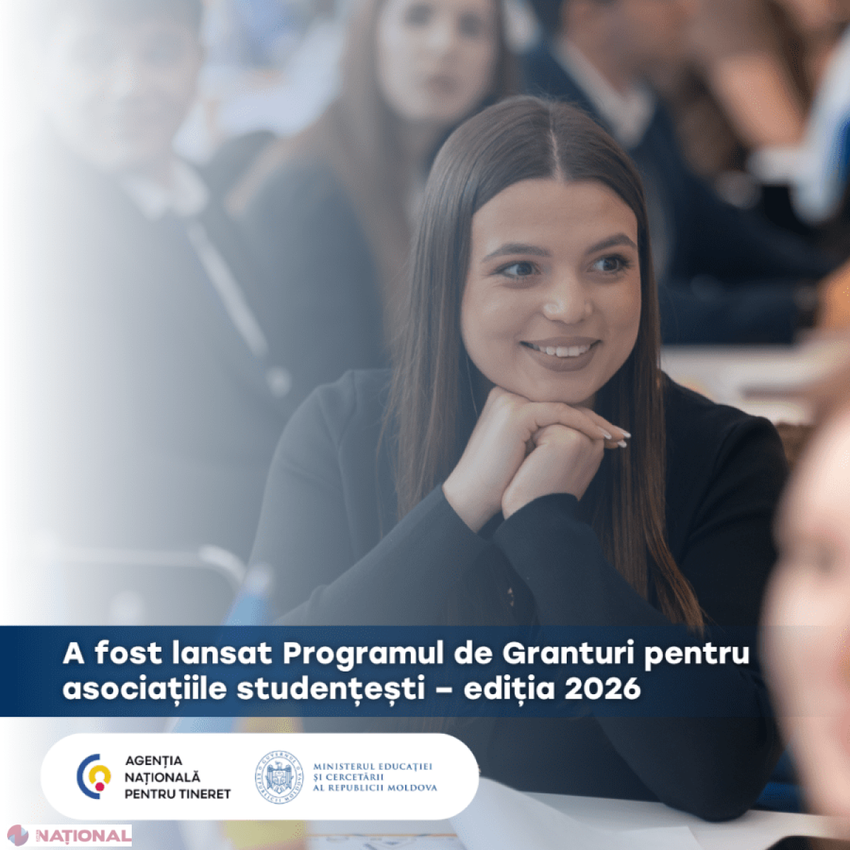 Lansarea Programului de Granturi 2026: Oportunități de Finanțare pentru Asociațiile Studențești din Moldova