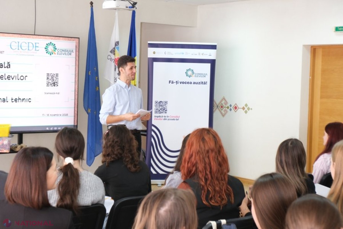 Noi reprezentanți ai elevilor din învățământul profesional tehnic aleși la Adunarea Generală națională