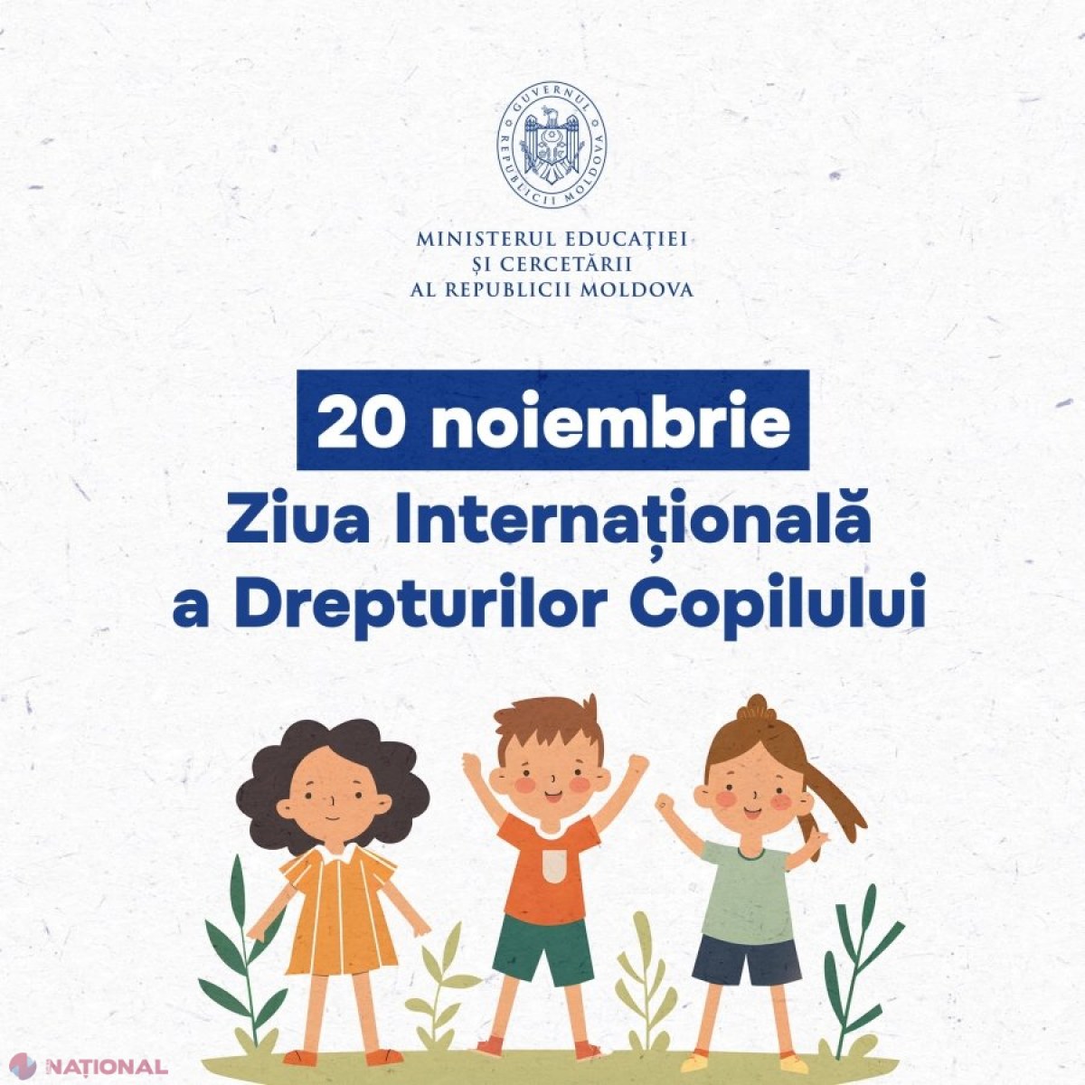 Moldova marchează Ziua Drepturilor Copilului prin inițiative de incluziune educațională și campanii sociale