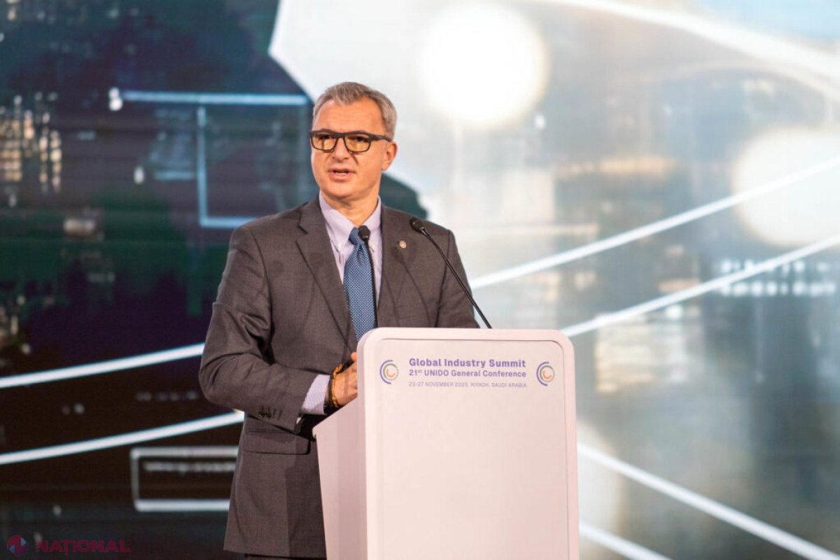 Eugeniu Osmochescu promovează la UNIDO modernizarea industrială și tranziția către energia verde în Republica Moldova