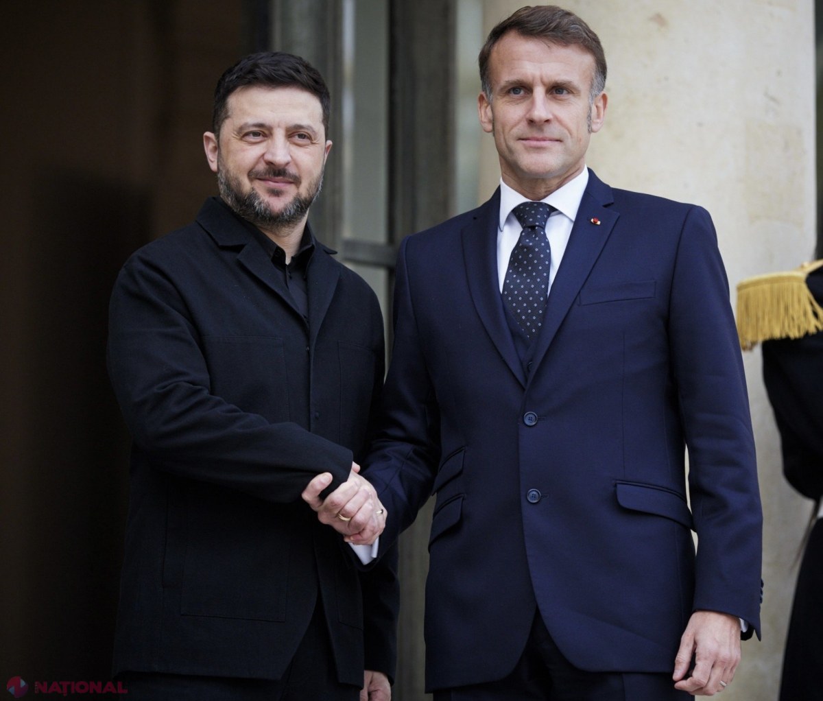 Zelenski solicită Franței sprijin pentru o pace demnă în Ucraina la Palatul Élysée
