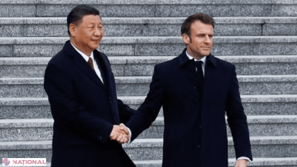 Macron caută sprijinul Chinei pentru pacea în Ucraina și echilibrarea relațiilor comerciale cu UE