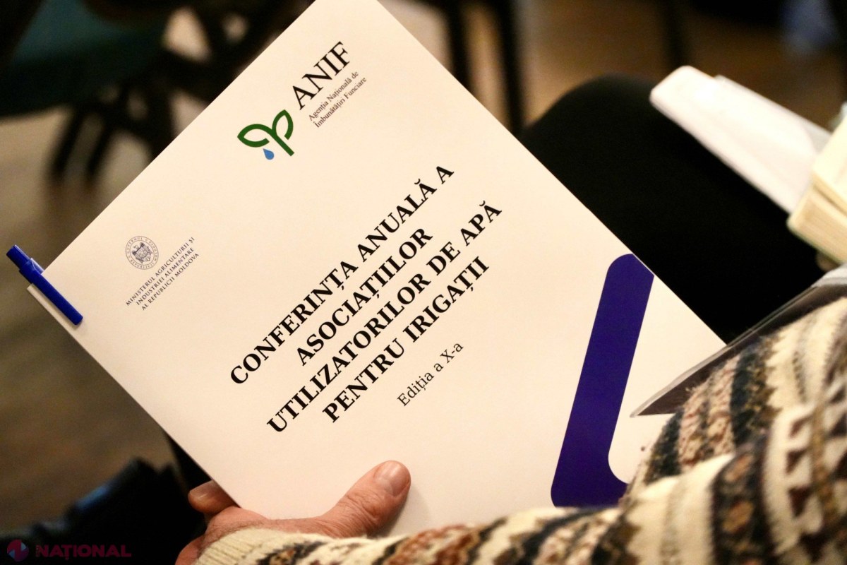 Chișinăul găzduiește conferința AUAI: Dezbateri intense privind viitorul sistemelor de irigare în Moldova