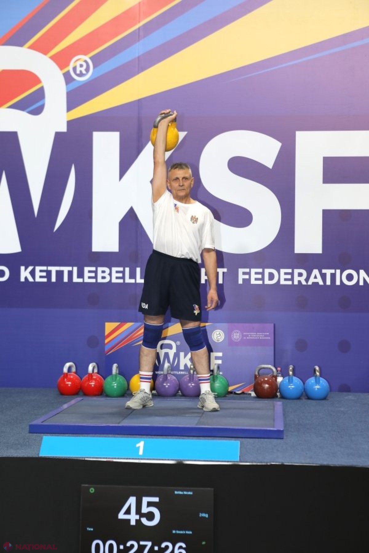 Campionatul European de kettlebell la Chișinău: Performanțe remarcabile ale sportivilor moldoveni