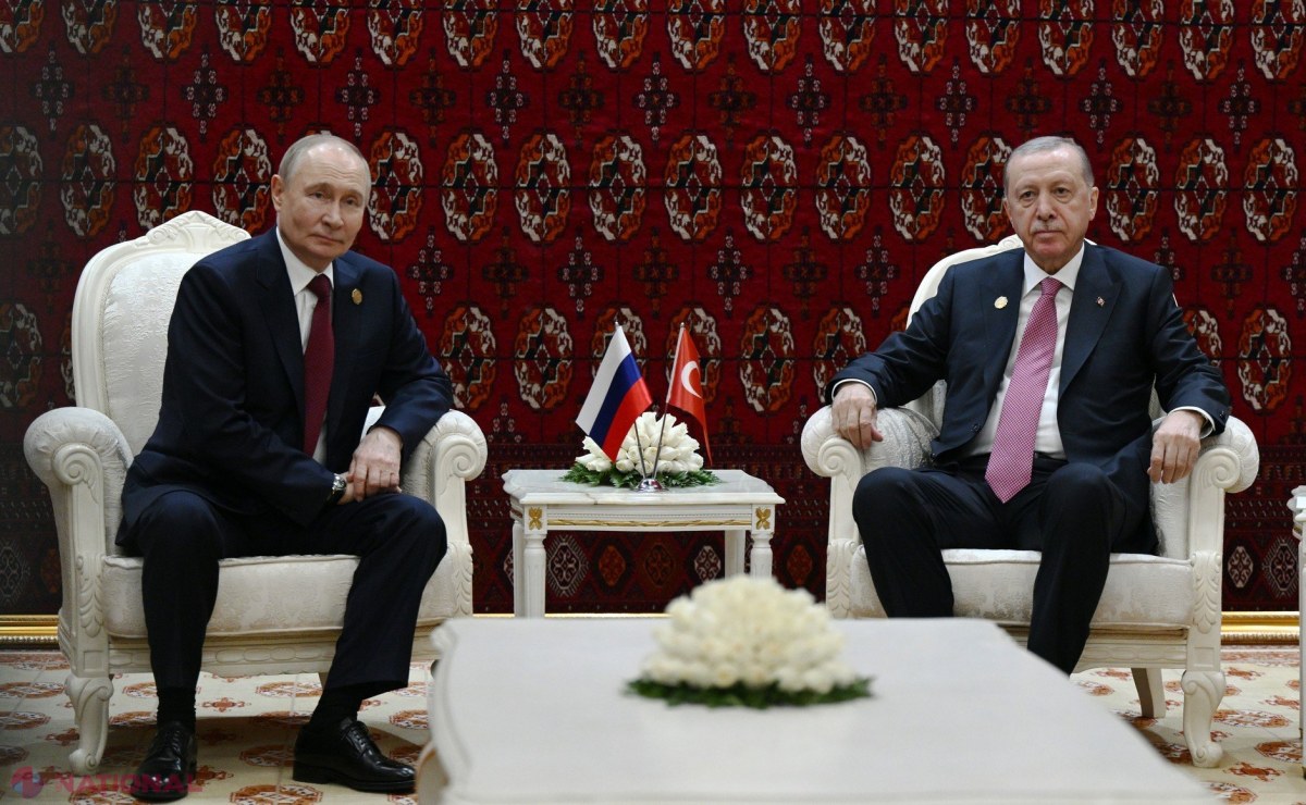 Erdogan și Putin discută despre pacea între Ucraina și Rusia și își doresc implicarea SUA în soluționarea conflictului