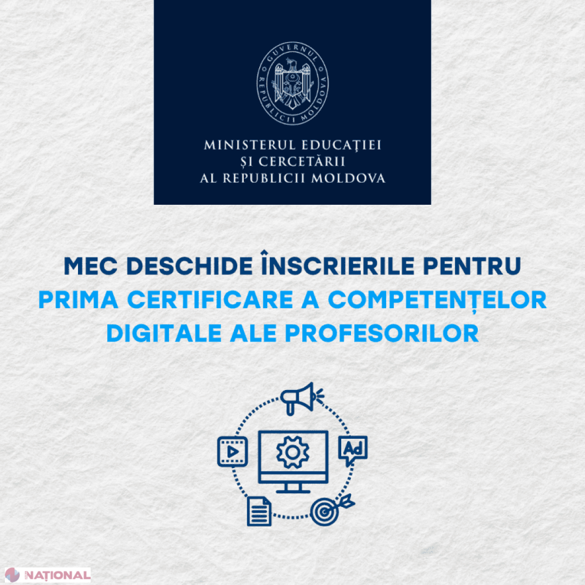 Profesorii din Moldova își pot certifica gratuit competențele digitale: înscrieri deschise pentru programul DigiProf