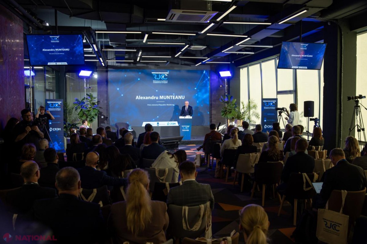 Premierul Alexandru Munteanu subliniază la Forumul Justiției: Moldova trebuie să-și întărească sistemul juridic pentru un viitor european prosper