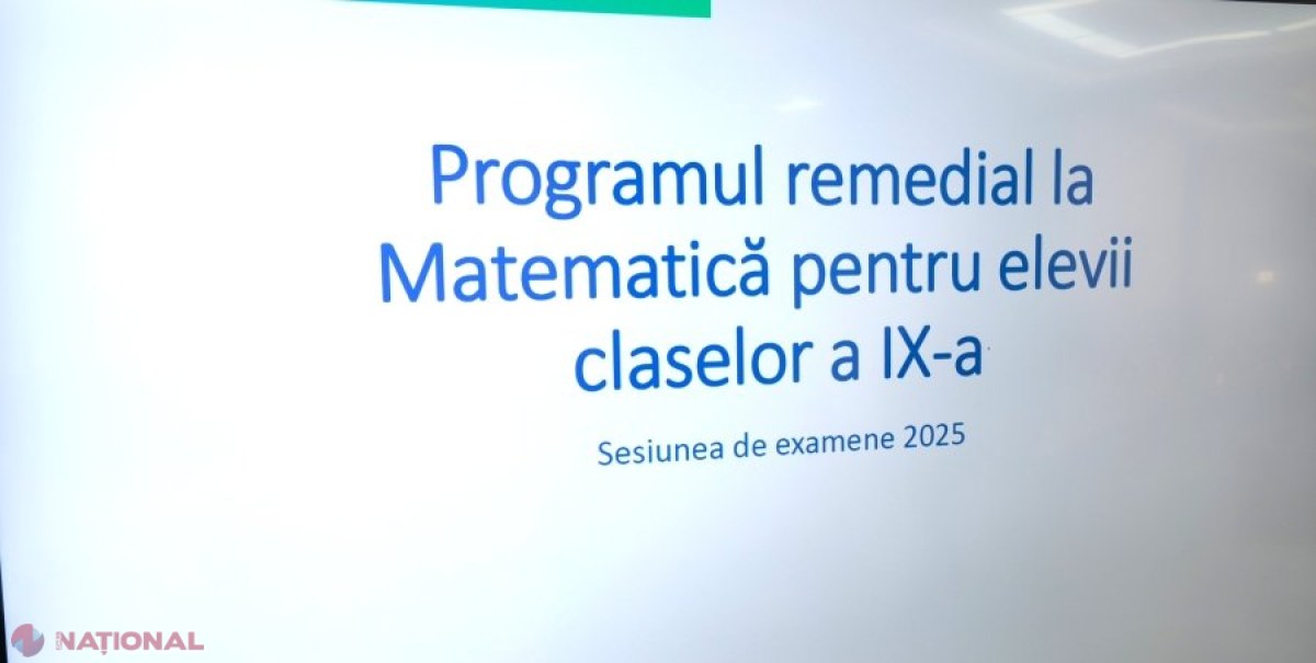 Programul remedial la matematică aduce rezultate remarcabile: rata de promovare la examenul de absolvire a crescut de la 3% la 52% pentru participanți
