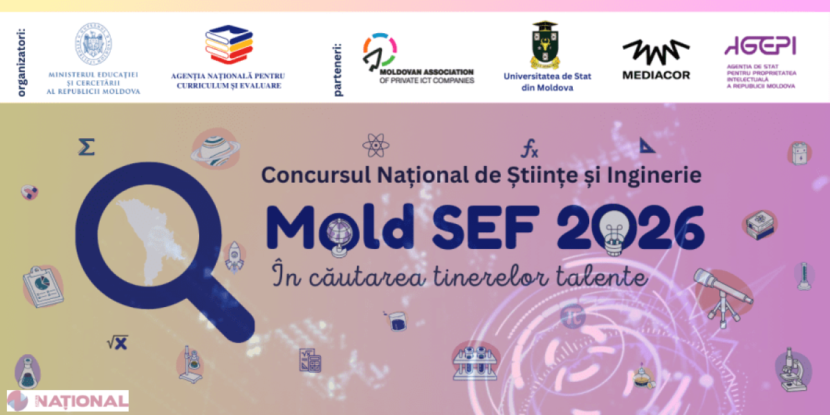Elevii se pot înscrie la Concursul Național de Științe și Inginerie „Mold SEF” 2026 până în februarie