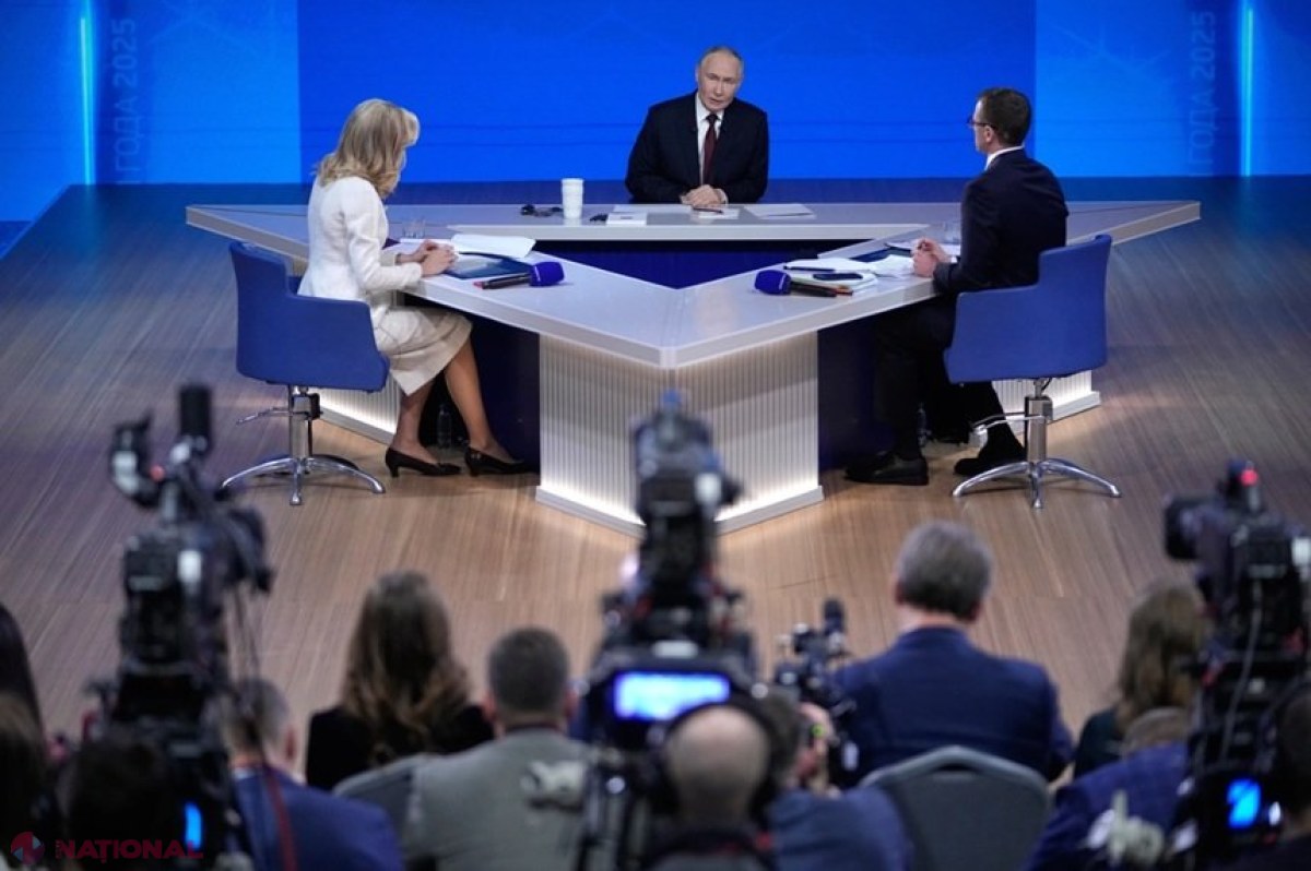 Putin anunță dorința de a încheia pașnic conflictul din Ucraina, dar acuză Kievul de lipsa deschiderii la dialog