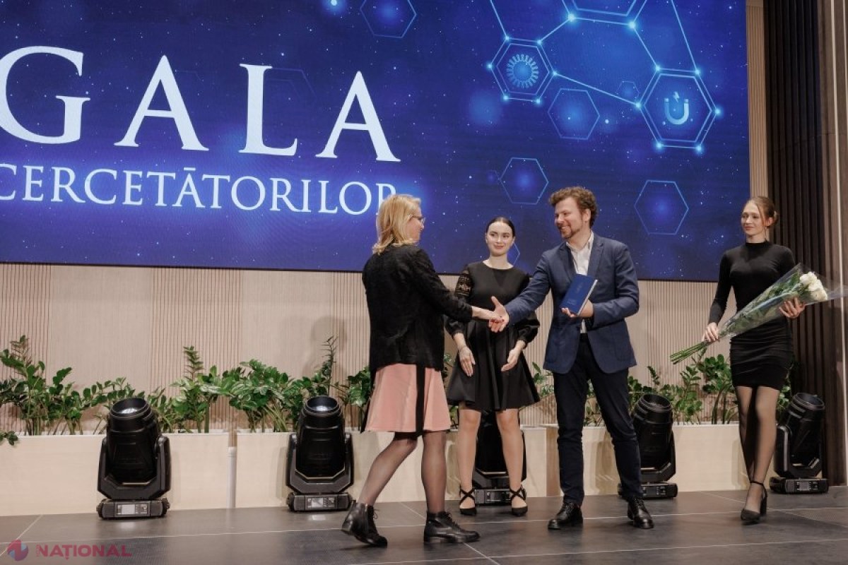 Recunoaștere remarcabilă pentru cercetătorii moldoveni la Gala Cercetătorilor 2025: 53 de premianți omagiați pentru inovație și perseverență în știință