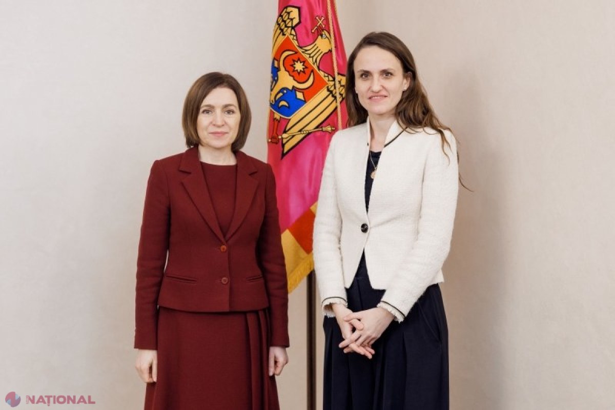 Maia Sandu și Oana Țoiu, discuții la Chișinău despre parcursul european al Republicii Moldova și parteneriatul strategic cu România