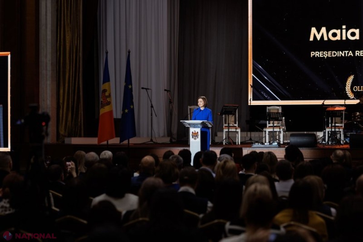 Maia Sandu elogiază excelența olimpicilor și îndeamnă la păstrarea legăturilor cu țara natală