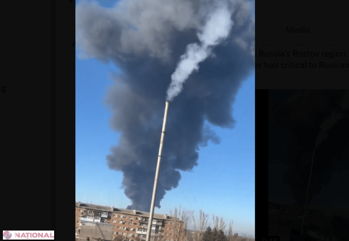 Rachetele britanice ale Ucrainei lovesc rafinăria strategică din Rusia: Explozii masive în regiunea Rostov