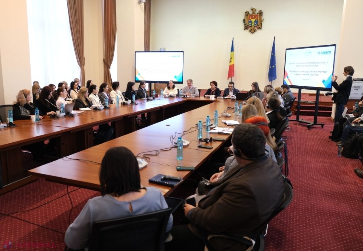 Inițiativele de integrare a copiilor refugiați ucraineni în școlile din Moldova, sub lupă la Ministerul Educației și Cercetării