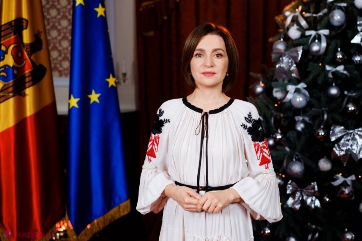 Maia Sandu: Anul 2025 ne-a arătat puterea Moldovei și importanța solidarității naționale