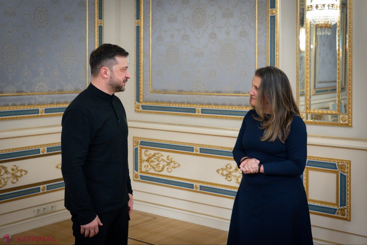 Chrystia Freeland, desemnată consilier economic de către Zelenski, părăsește funcțiile din Canada pentru a sprijini reconstrucția Ucrainei