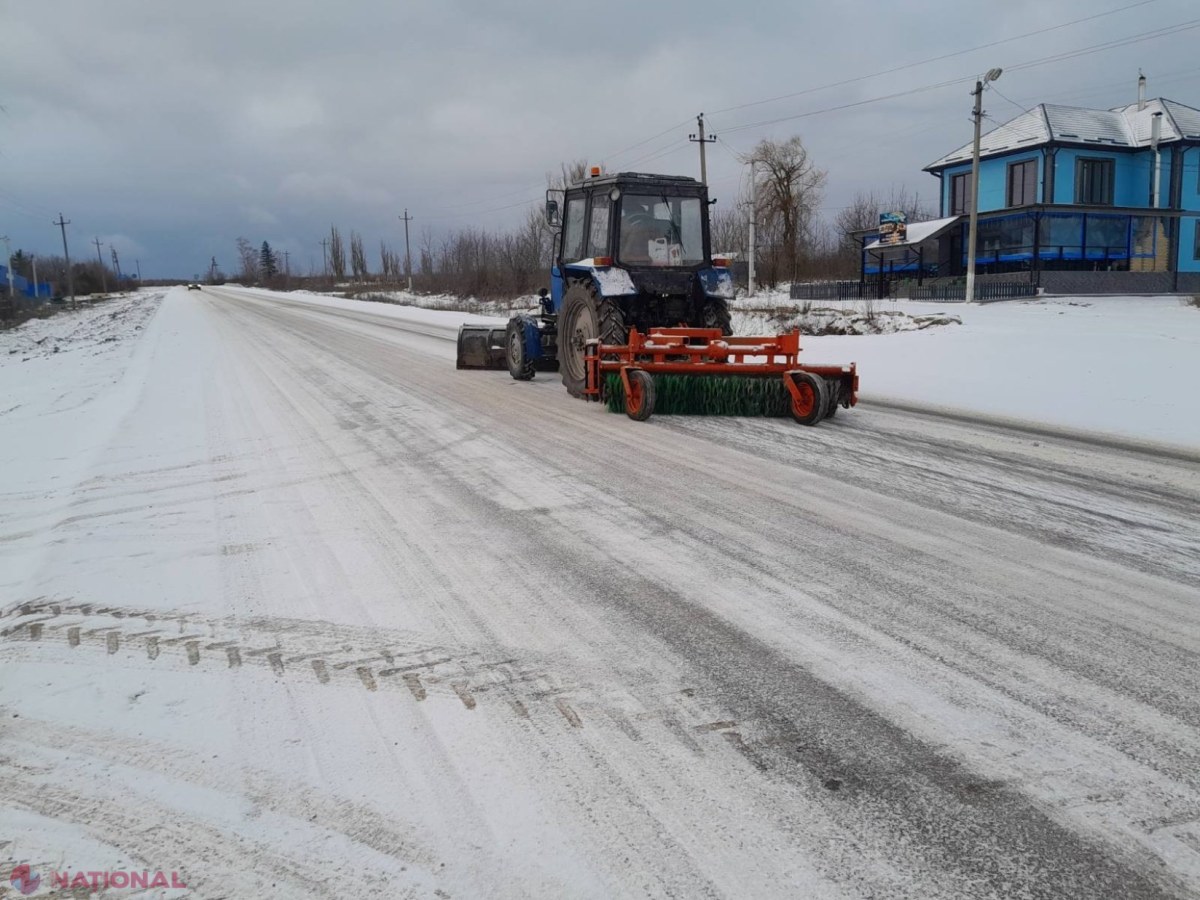 Drumurile naționale rămân practicabile: sute de utilaje și muncitori acționează non-stop pentru siguranța traficului în condiții de iarnă