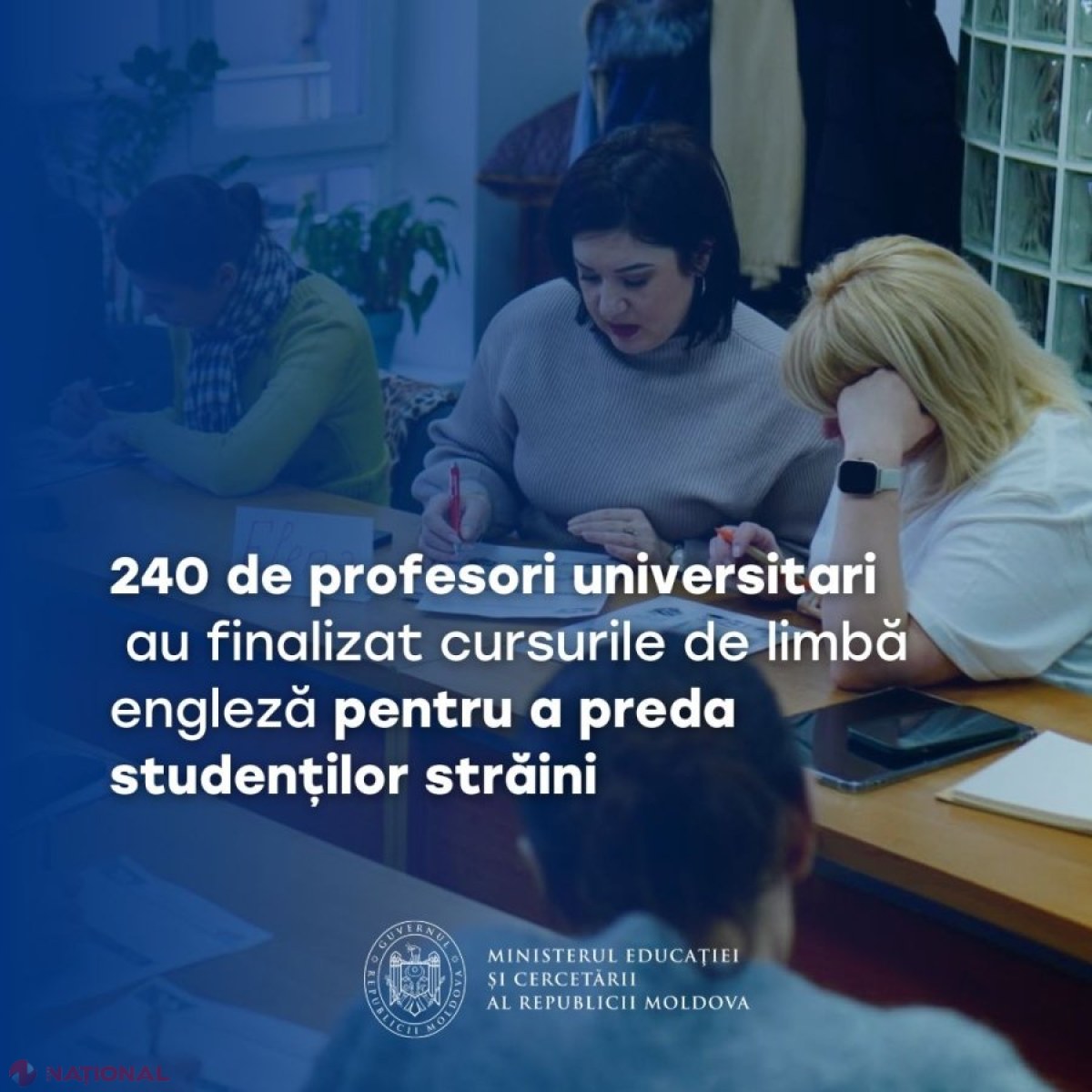 Universitățile din Moldova își pregătesc profesorii în limba engleză pentru a atrage mai mulți studenți străini