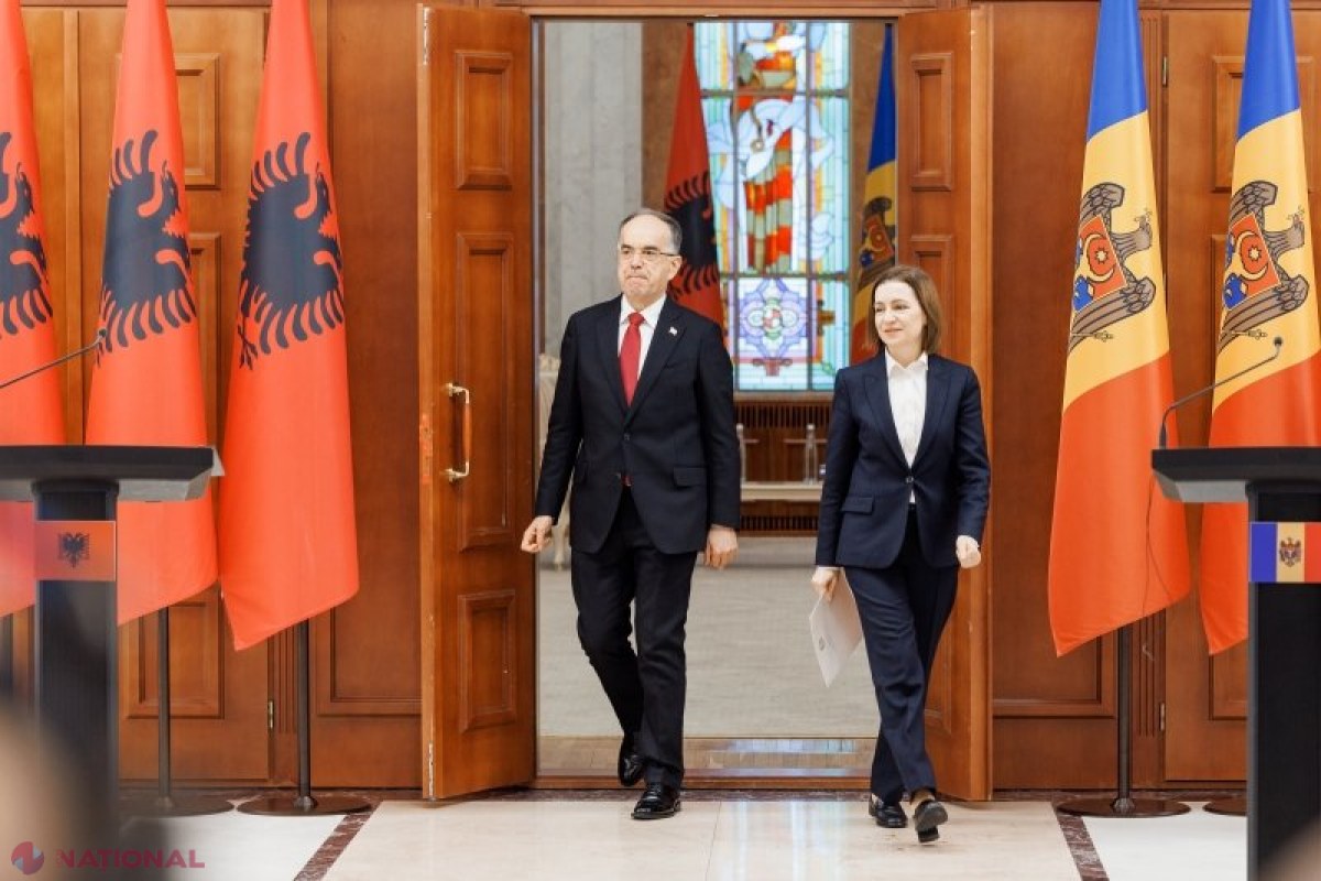 Maia Sandu și Bajram Begaj, la Chișinău: Moldova și Albania își consolidează parteneriatul pe drumul comun spre Uniunea Europeană