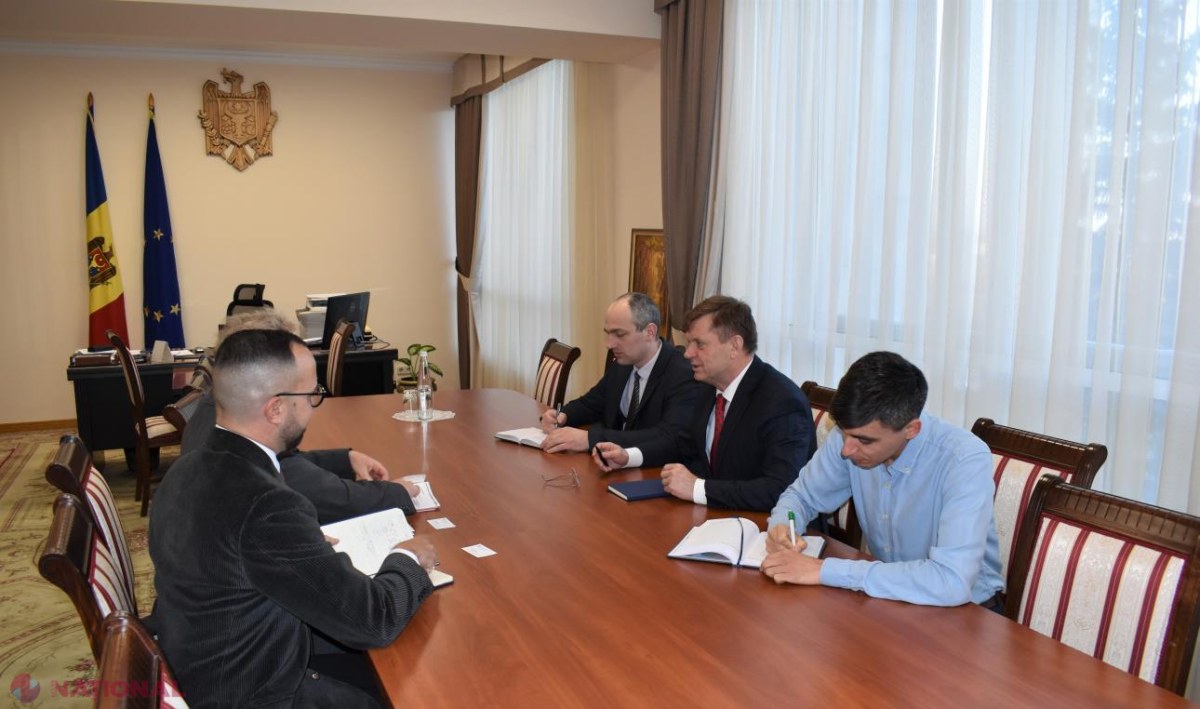 Valeriu Chiveri discută cu reprezentantul Elveției proiecte de reintegrare și cooperare în Republica Moldova