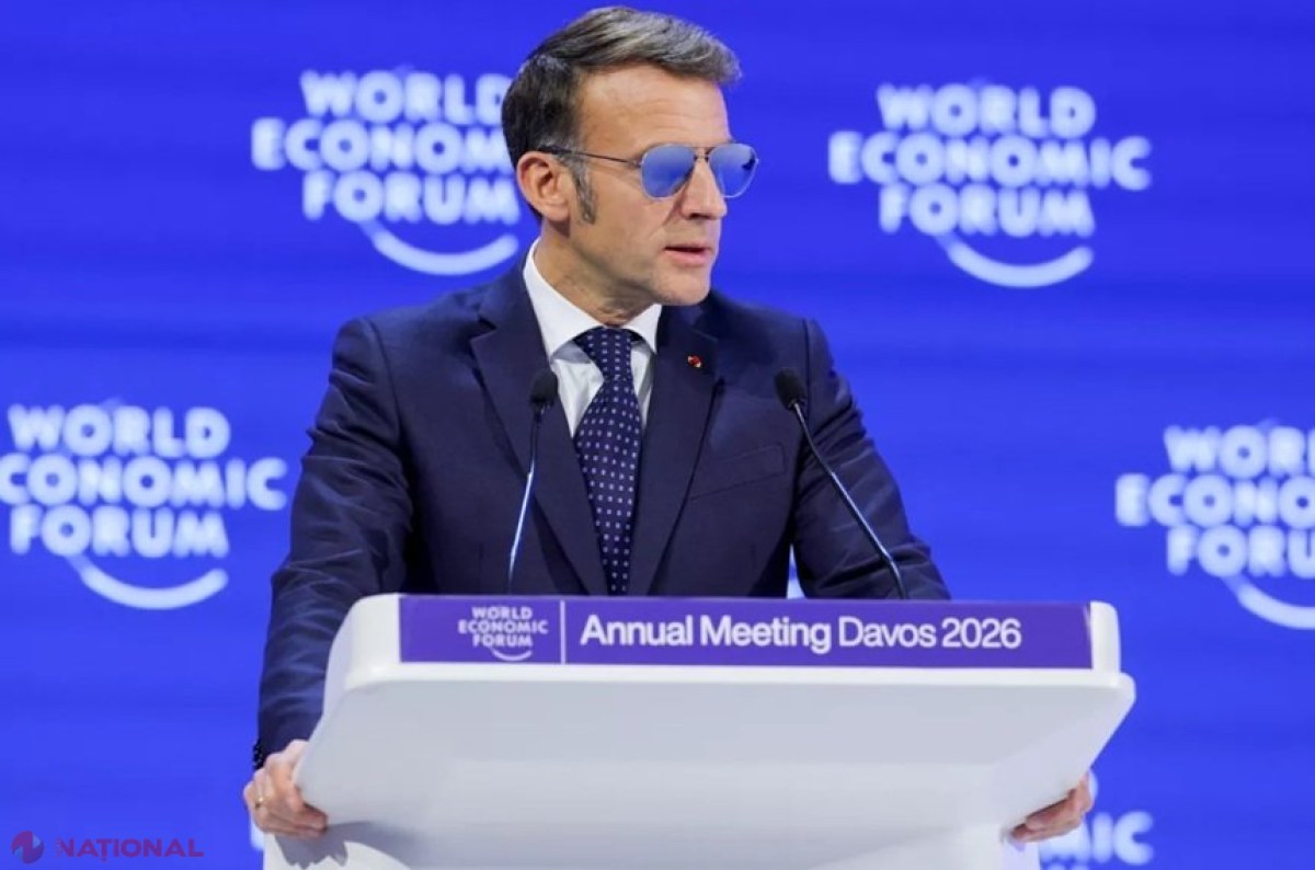 Macron acuză SUA la Davos că vor să „slăbească și să subordoneze Europa” și amenință cu activarea mecanismului anticoerciție al UE împotriva Washingtonului
