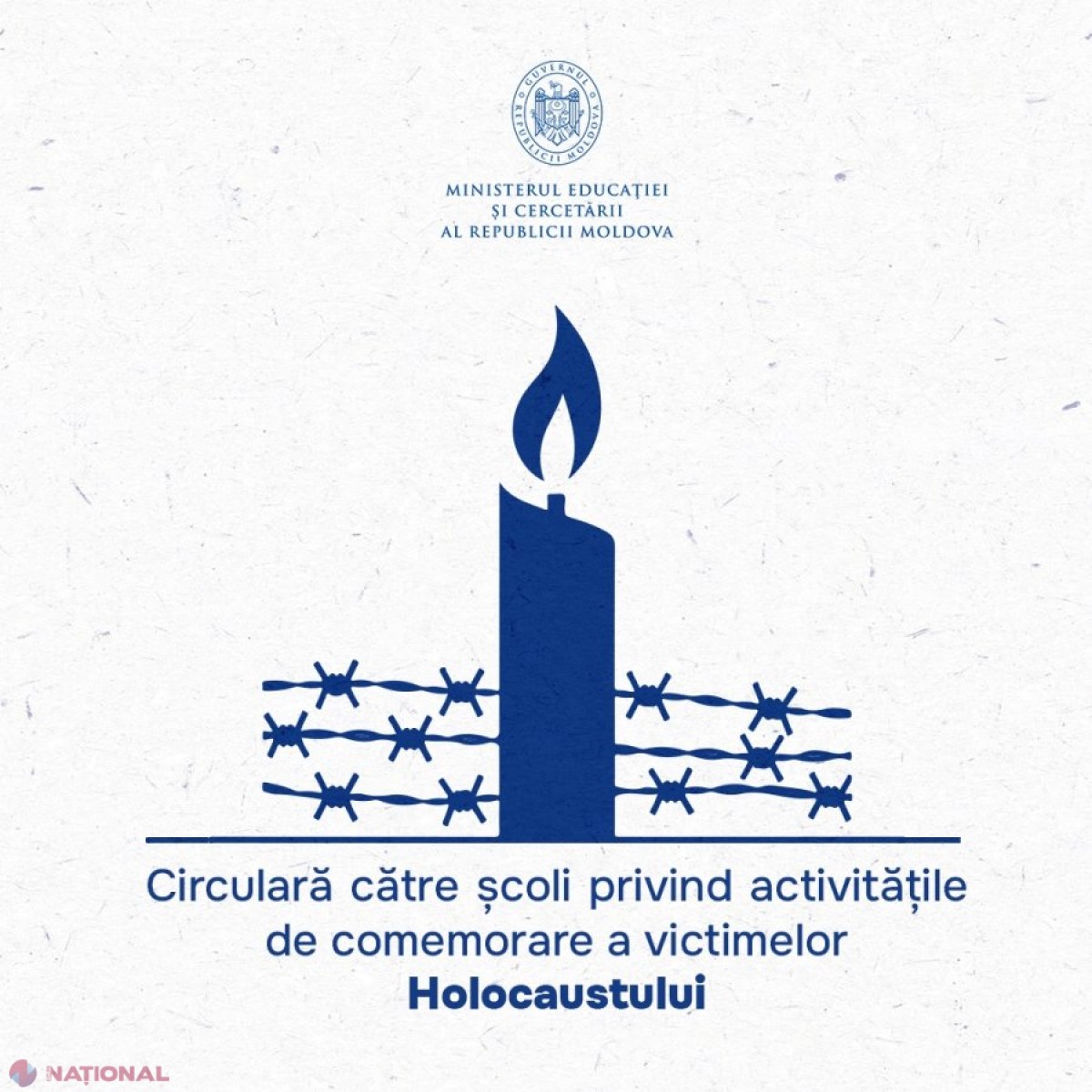 MEC cheamă școlile să organizeze în ianuarie 2026 activități de comemorare a victimelor Holocaustului și educație pentru toleranță