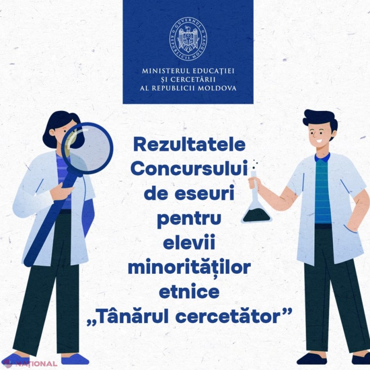 Rezultatele primei ediții a Concursului „Tânărul cercetător” pentru elevii minorităților etnice din Republica Moldova