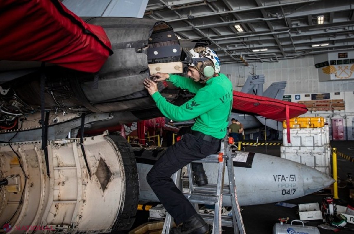 Portavionul USS Abraham Lincoln întărește prezența militară americană în Orientul Mijlociu pe fondul tensiunilor cu Iranul