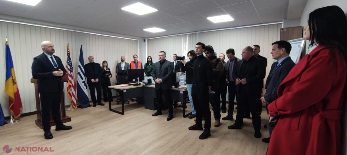 SUA ajută Calea Ferată din Moldova să deschidă un nou centru de monitorizare video pentru securitatea infrastructurii feroviare