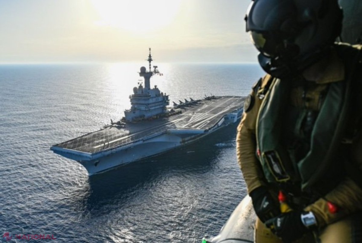 Portavionul Charles de Gaulle, trimis de Franţa în Arctica la exerciţiul militar Orion 26, pe fondul tensiunilor din Atlanticul de Nord
