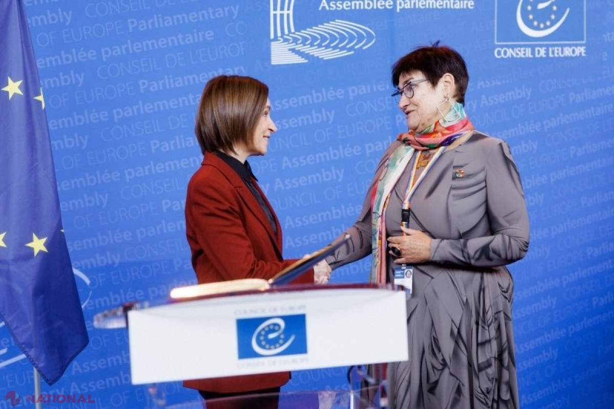 Maia Sandu, la Strasbourg: democrația din Republica Moldova și integrarea europeană, în prim-planul discuțiilor cu liderii Consiliului Europei
