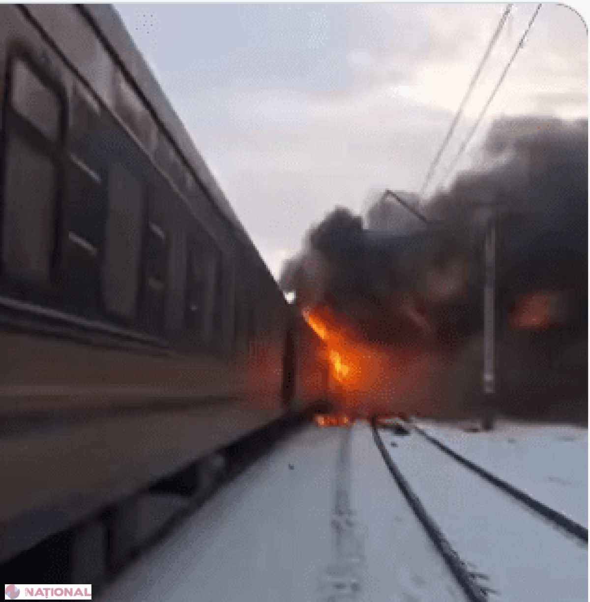 Atac cu drone rusești asupra unui tren de pasageri în Harkov și raiduri mortale la Odesa: opt morți, sute de mii de ucraineni fără curent electric