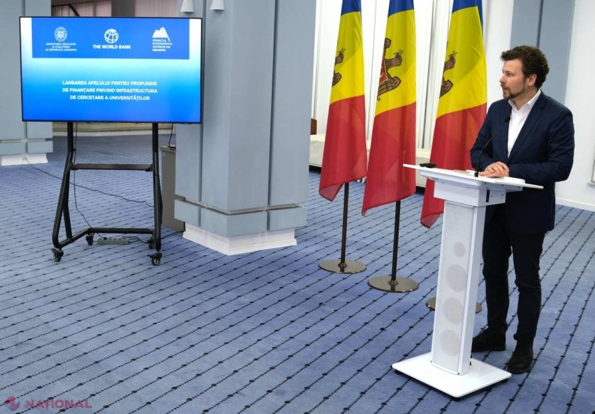 Universitățile pot accesa 9,5 milioane de euro pentru infrastructura modernă de cercetare în Moldova