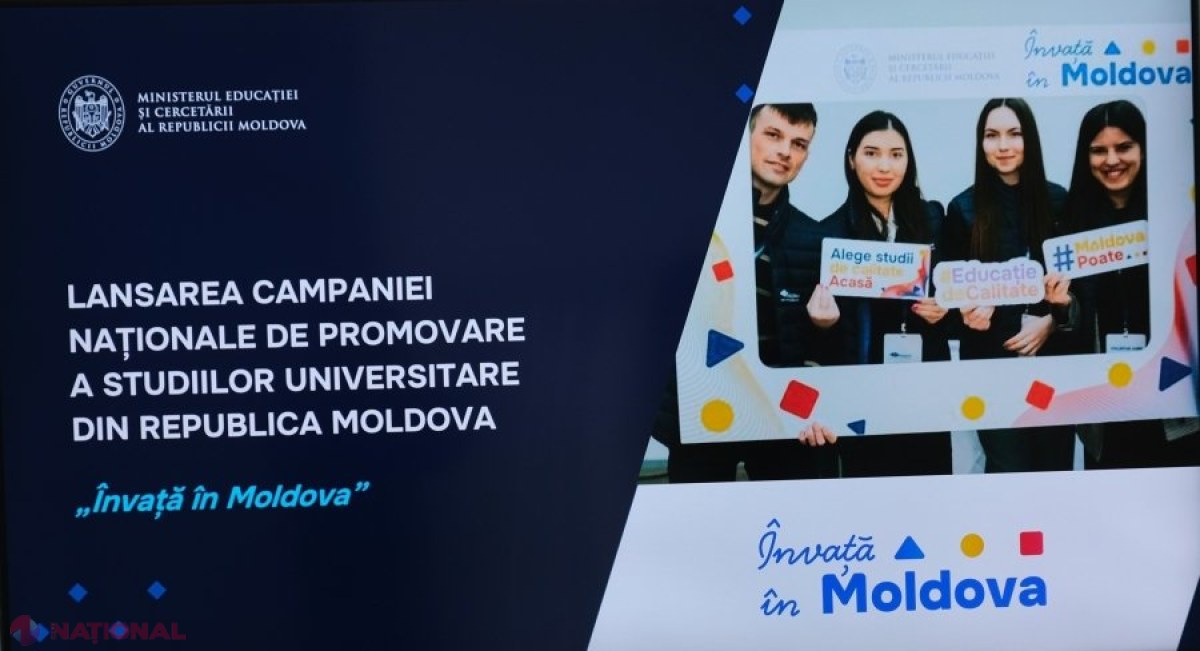 „Învață în Moldova”: a doua ediție a campaniei naționale prin care Ministerul Educației vrea să convingă elevii să aleagă universitățile din țară